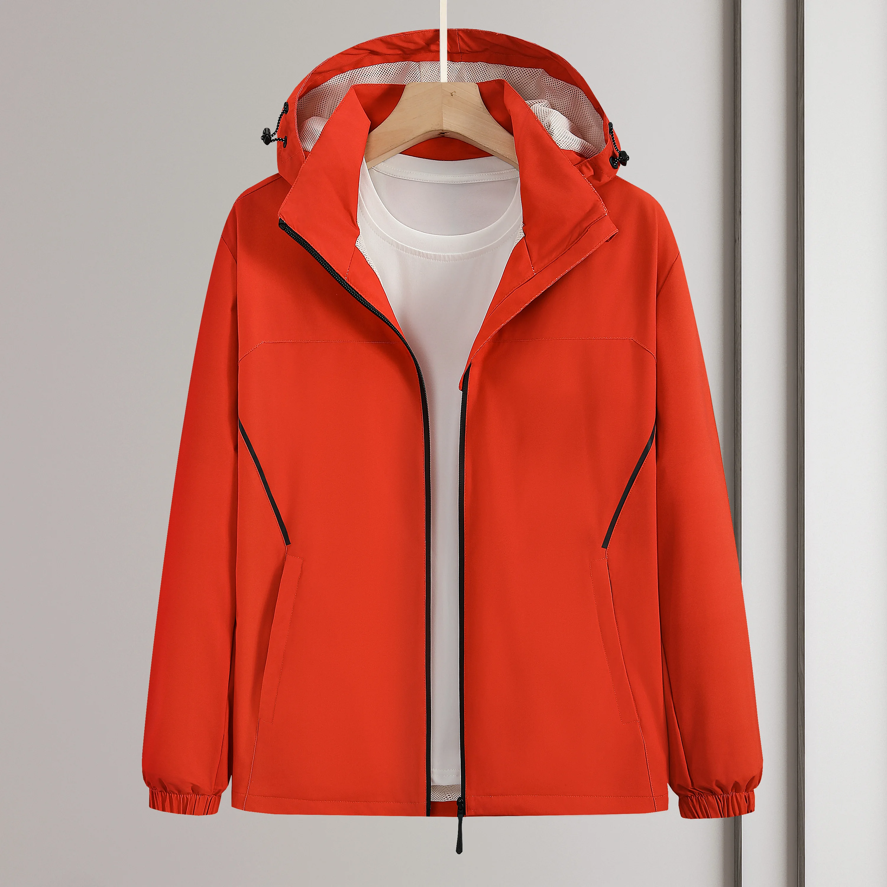 

Men's and Women's Outdoor Jackets Spring and Autumn New Long-sleeved Sports Windproof Warm Hiking Camping Brand Coat