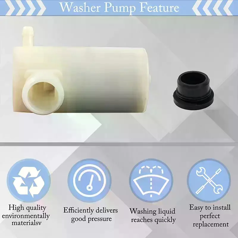 

1Pcs 76806-SL0-E01 Car Windshield Washer Water Motor Windshield Wiper Fluid Pump For Car Replacement Accessories