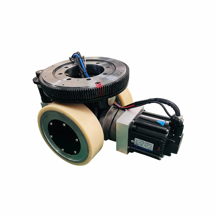 Custom AGV Accessories Automated Walking Drive System DC24V 48V AC220V 3000KG Differential Integrated Drive Wheel