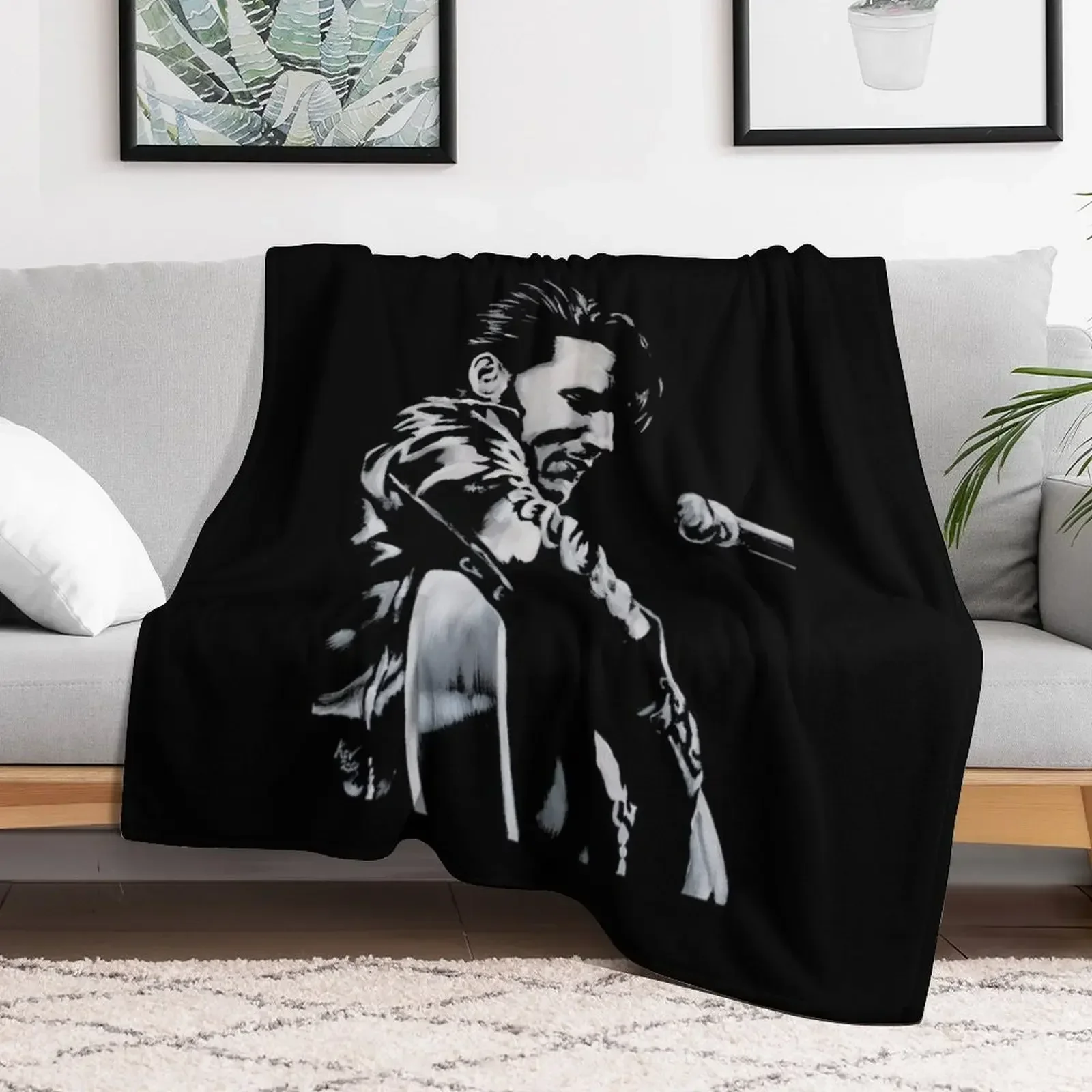 élvis Présléy - The King Is Back - King of Rock and Roll gift birthday Throw Blanket for babies Furrys heavy to sleep Blankets