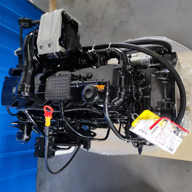 Automotive Parts Accessories QSB QSB6.7 190HP QSB6.7-C190 6 Cylinder Complete Diesel Engine Assembly