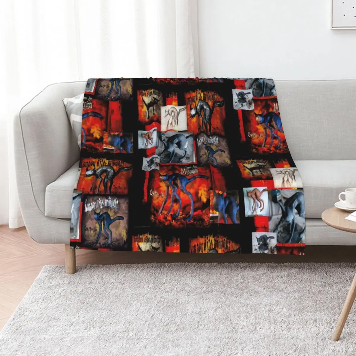 O2 Artwork Throw Blanket Heavy Hairy Sofa Softest Thins Luxury Thicken Blankets