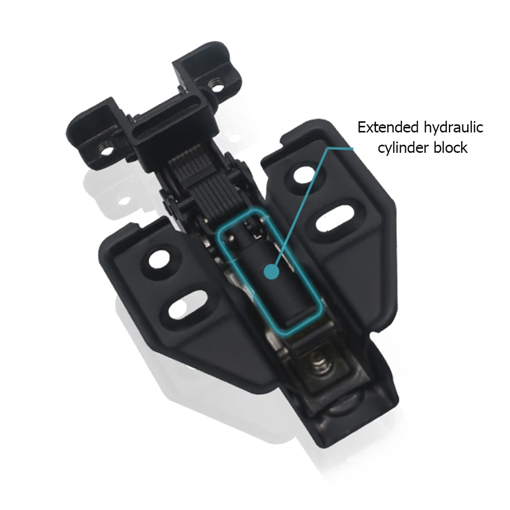 مفصل باب بإطار من الألومنيوم، وسادة تخميد هيدروليكية من الفولاذ المدرفلة على البارد، مفصل صامت #4