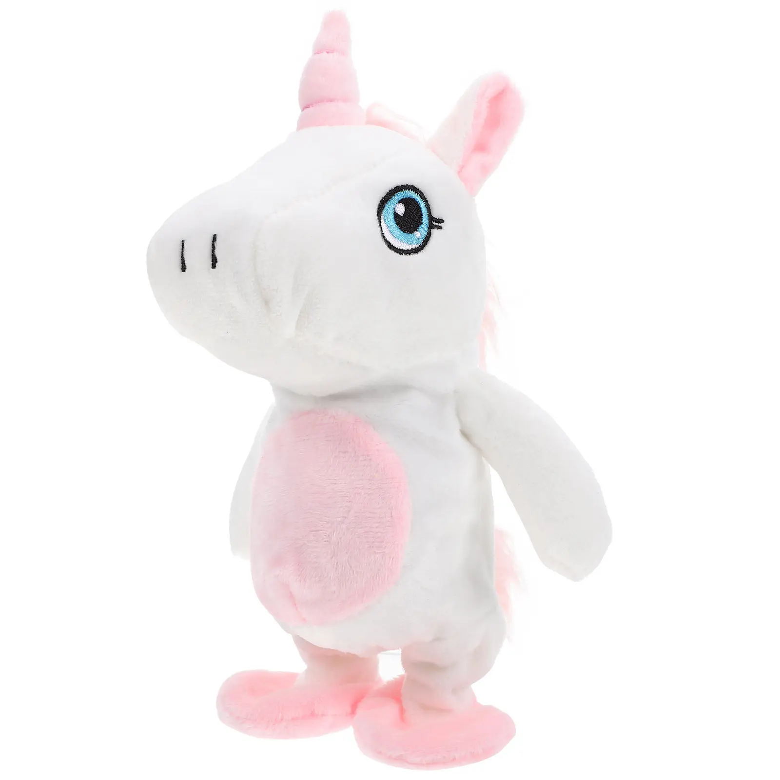 

Электрический ходячий единорог: интерактивный компаньон для детей, на батарейках, с мягкой поверхностью, безопасный для детей, развивающий.