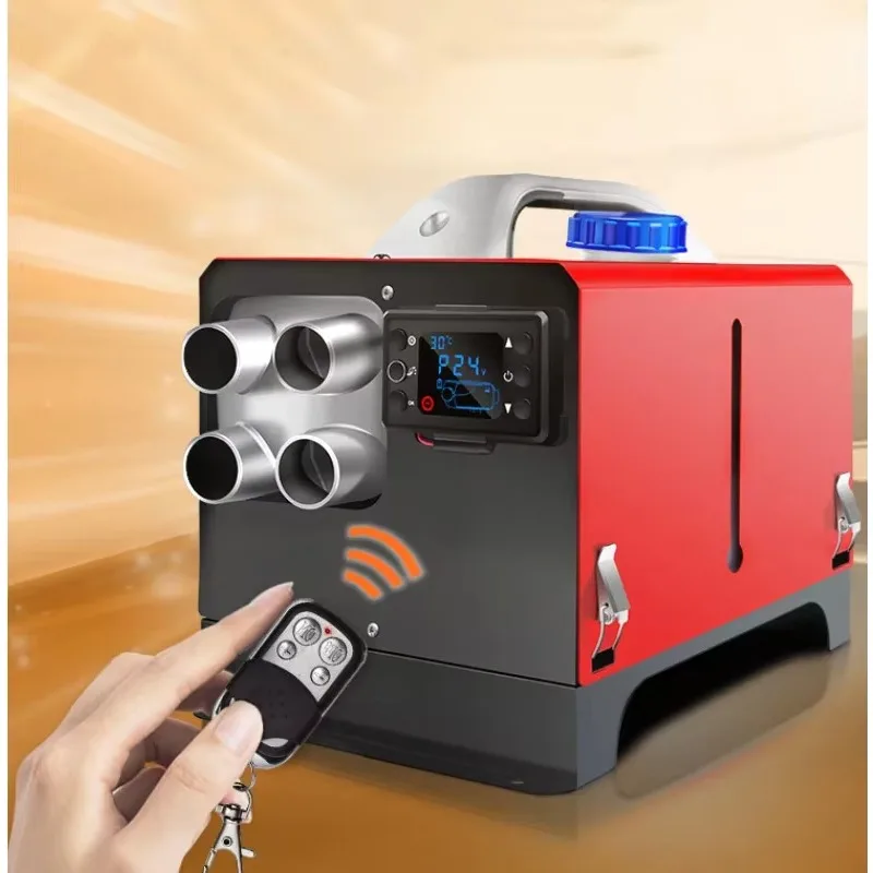 All-in-one Machine Diesel Parking Car Heater New Style Large Power 5KW 12v 24v Ac 220v For Truck Warehouse Bus Home Camping