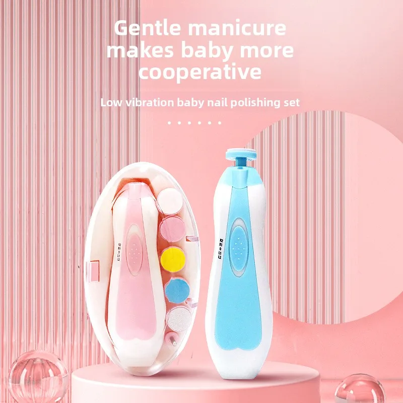 

Multifunctional Electric Baby Cutter Trimmer Nail Clipper Toddler Toenail Care Set Baby CareNail Trimmer Toes Fingernail Newborn
