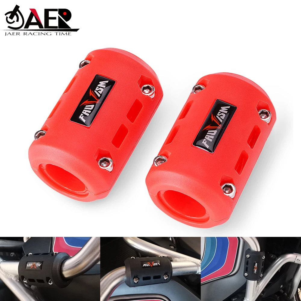 Motorcycle Engine Guard Bumper Protector Block 22/25/28 mm Crash Bar for BMW R1150GS R1200GS ADV R1100GS F800GS F650GS