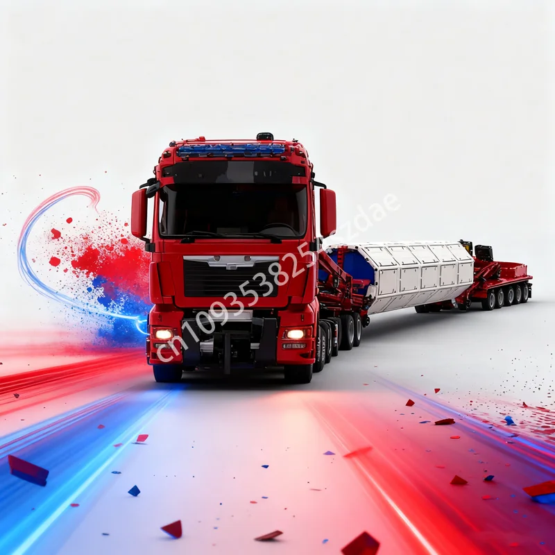 3671 قطعة MOC ميجا طاحونة Transpoter النموذج الفني اللبنات العمارة تجميع هدية الكريسماس لتقوم بها بنفسك فكرة لعبة التعليم #1