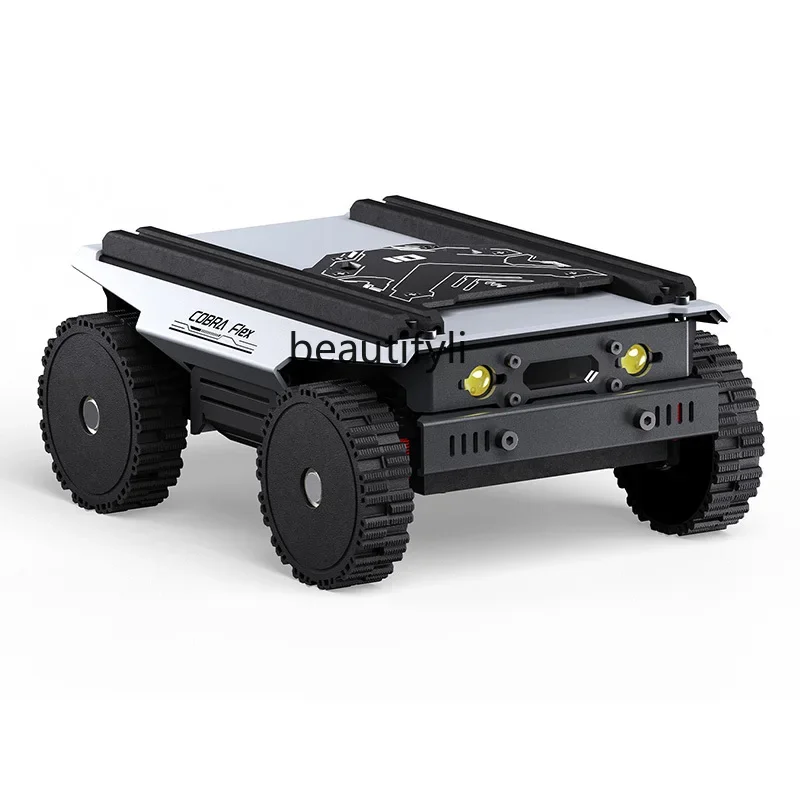 SS7486 Universeller modularer By-Wire-Chassis-Trolley mit Allrad-Differenzial-Chassis ESP32 unterer Computer