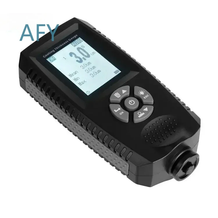 EC-500X for Electroplating Painting Thickness Gauge Digital Coating Thickness Meter for Metal Automotive DIY Industrial Use
