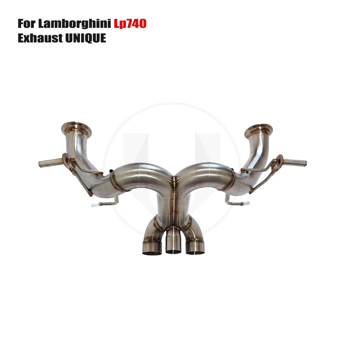 UNIQUE Designs 2015+ Lamborghini Lp740 V12 6.5L T304 stainless steel sports Valved  Exhaust System