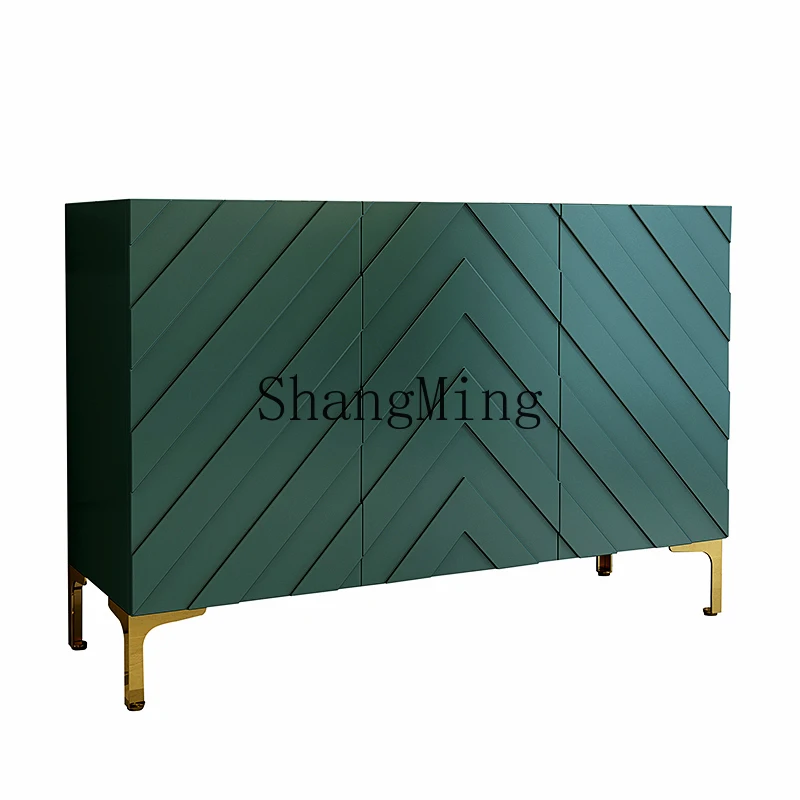 

CL Simple Paint Storage Tea Entry Door Shoe Cabinet Foyer Decoration Entrance Cabinet