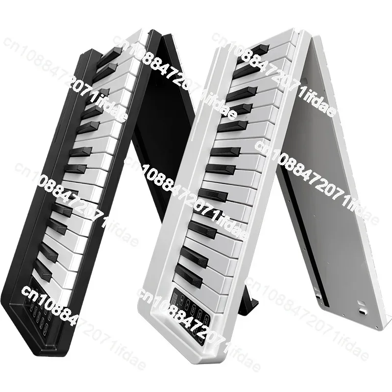 61 Key Foldable Electronic Piano Keyboard Portable Beginner Practice Home Key Hand Roll Folding Adult Entry