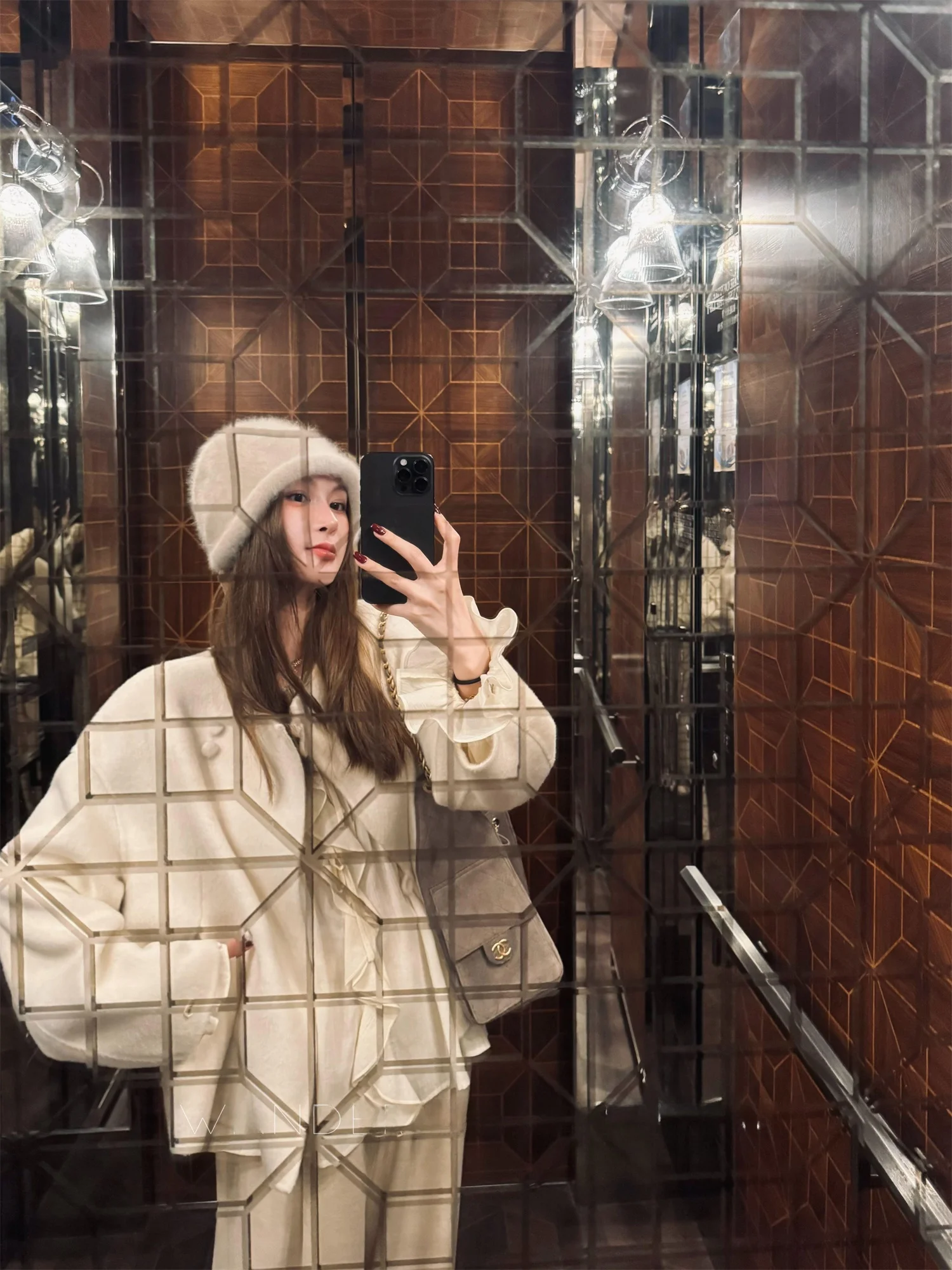 Elegante Abrigo de Lana de Doble Cara para Mujer, Diseño Recto y Moderno, para Bajas Temperaturas, Nueva Colección de Invierno