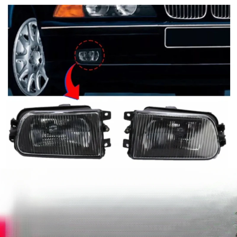 Applicable1997-2004Year BMW5SeriesE39Front bumper fog lights  Floral Pattern 63178360575 63178360576