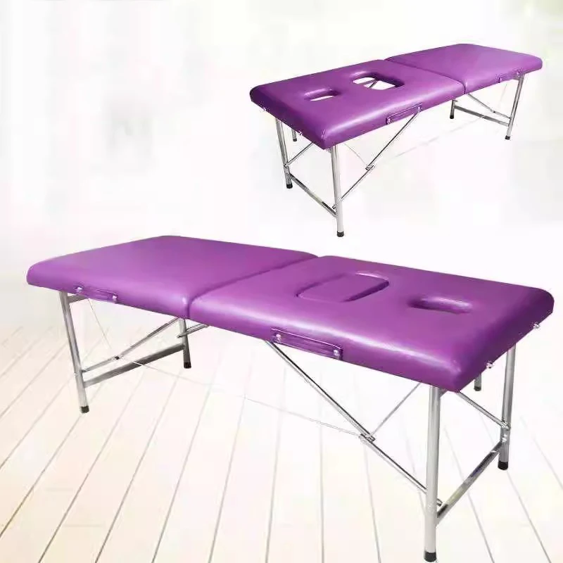 Aesthetic Massage Chairs Full Body Facial Stretcher Cosmetic Bed Portable Beauty Salon Massageliege Beauty Furniture MQ50MB