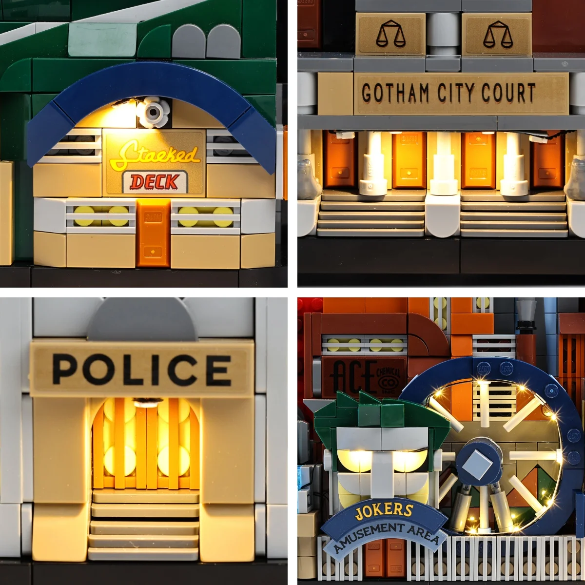 EASYLITE LED Light Set For The Animated Series Gotham City 76271 Toys Blocks Bricks Lighting Kit No Model