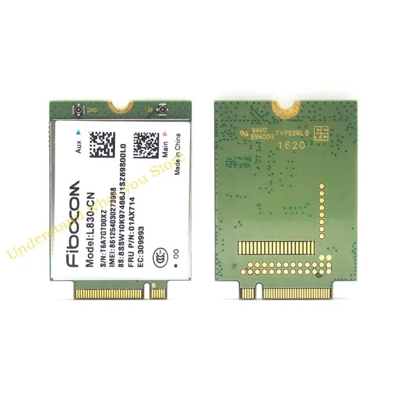 J60A L830-CN MIIX-510-12ISKラップトップ用ワイヤレスネットワークカード4GMODULE
