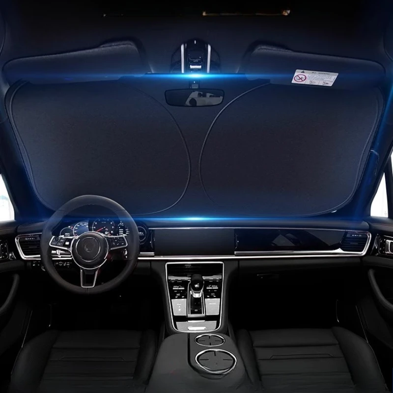 

Car sunshade front gear sunshade and heat shield are suitable for all small cars