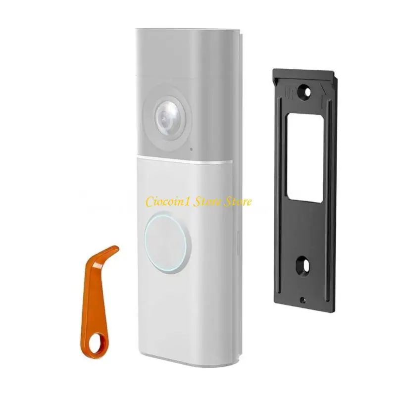 A3PC Replacement Metal Backplate for Video Doorbell Front Door Mount Repair