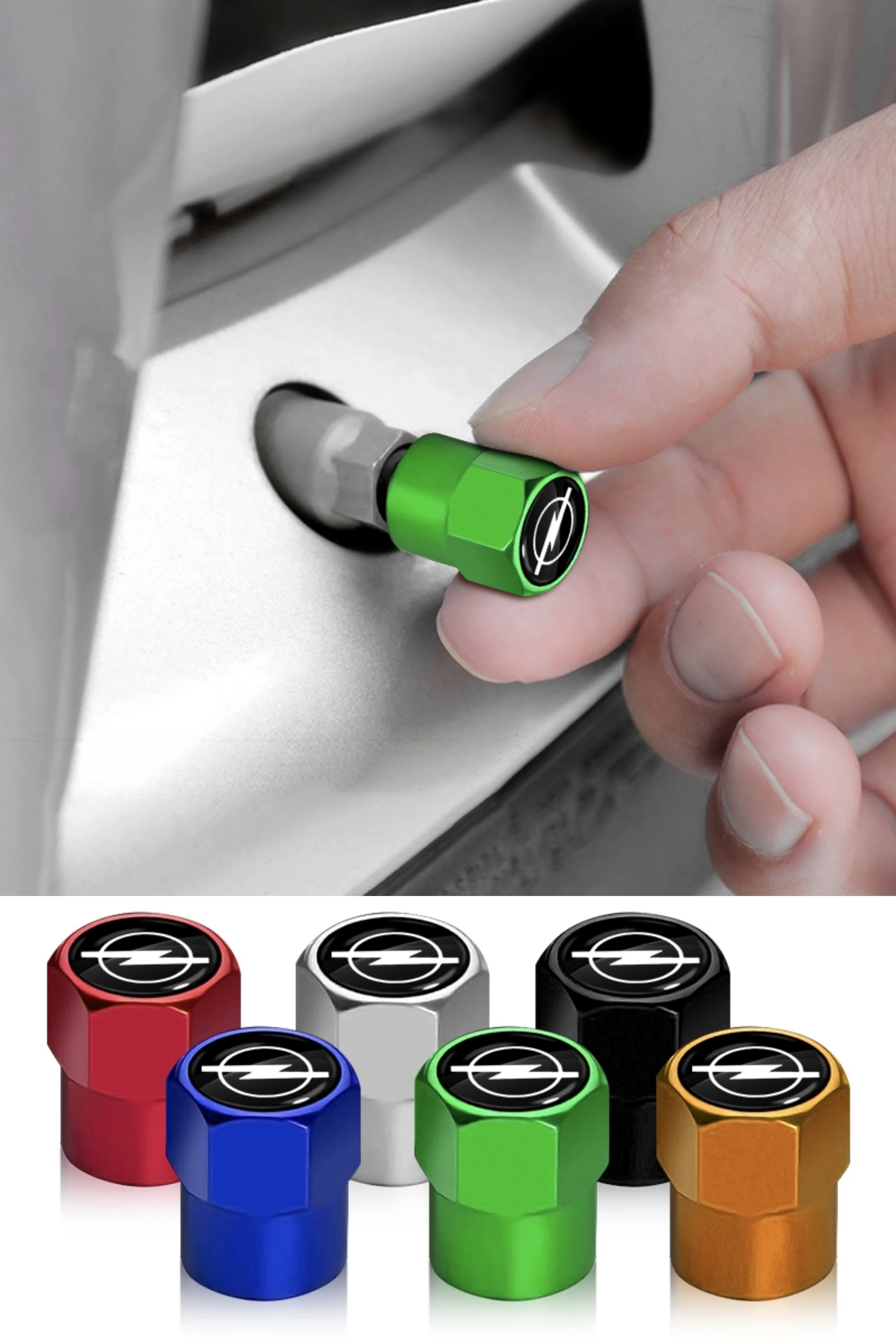 

4/8 шт., крышка стержня клапана для колес автомобиля, пылезащитная крышка, аксессуары, пригодные для Opel Astra Antara ‌ Zafira ‌ Rocks Mokka-e Corsa Insignia