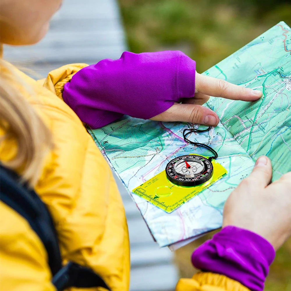 Waterproof Compass Outdoor Gad - Map Compass Orienteering ulasan dan harga