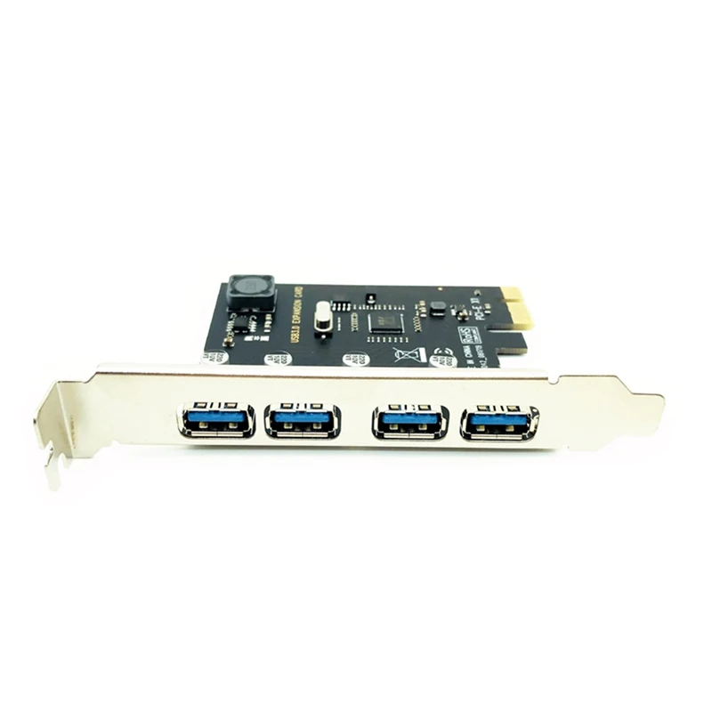 SSU 4 Port USB 3.0 PCI-E Expansion Card PCI Express Pcie USB 3.0 HUB Adapter 4-Port USB3.0 Controller USB3.0 Pcie