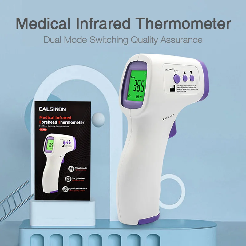 Dr.isla Baby Thermometer Non Contact Infrared Medical Forehead Thermometer Body Temperature Fever Measure Tool For Adults