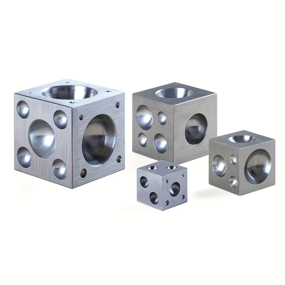 1pc 25x25mm Square Drill Block/Steel Block /Upscale Precise Convenient for Jewelry Making/Handmade Tools for Jewelry