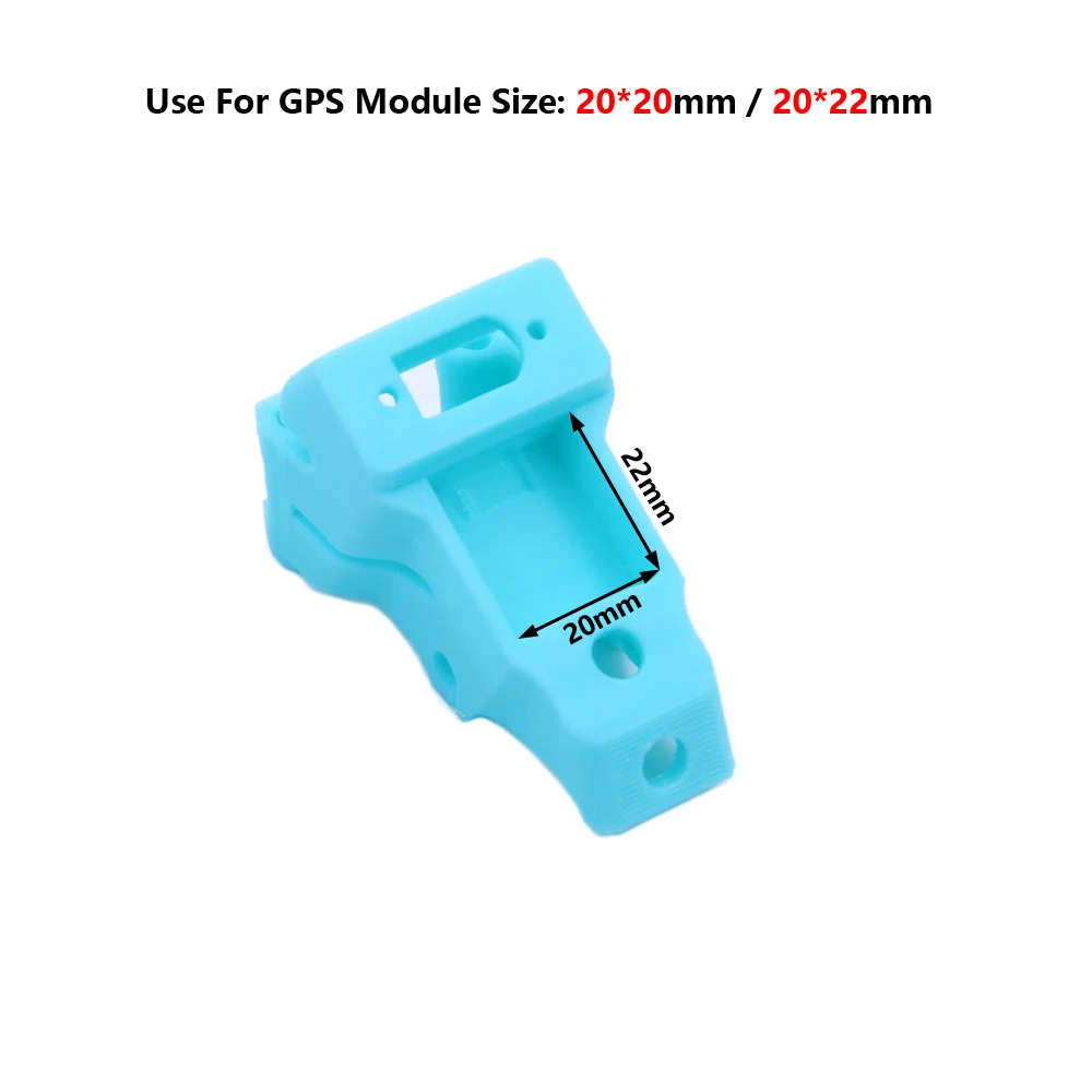 Drone 1 support de module GPS imprimé en 3D for support en TPU, siège de support fixe for M80 PRO BN-180/220/280/880 for drone de course FPV for cadre GEPRC Mark5 Accessoires Drone 1 support de module GPS imprimé en 3D for support en TPU, siège de support fixe for M80 PRO BN-180/220/280/880 for drone de course FPV for cadre GEPRC Mark5 Accessoires