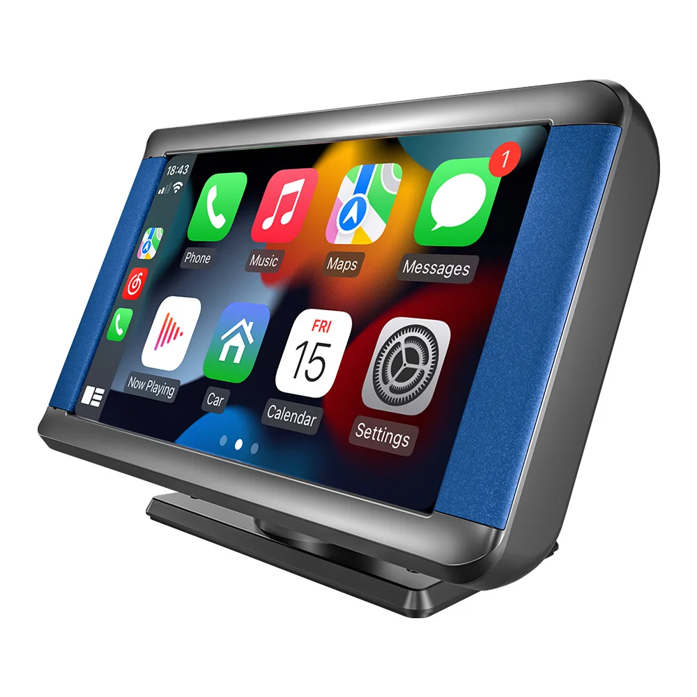 New 7-inch Portable Vehicle-mounted MP5 Host Carplay Mobile Phone Interconnection Vehicle-mounted Desktop Display