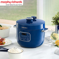 MOPRHY RICHARDS Electric Pressure Cooker 70Kpa Rice Cooker 2.5L Enamel Glaze Inner Pot 24H Appointment For 1-5 People MR8701
