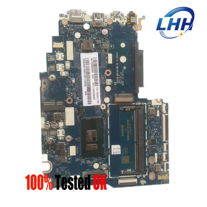 

LA-E541P Mainboard For Lenovo Flex 5-1570 Laptop Motherboard With I5-7200U CPU UMA