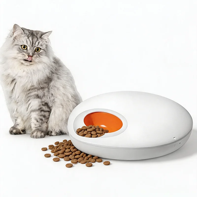Luxury Smart Cooling Pet Feeder for Cats & Small Dogs – Timed Portion Control, Wet Food Dispenser