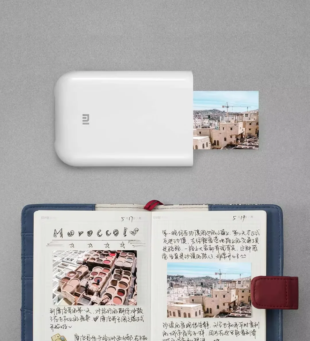 Papel de impresora de bolsillo Original Xiaomi mijia, impresión fotográfica autoadhesiva, 50/100/150/300 hojas, Mini papeles de impresora Xiaomi de 3 pulgadas 1S