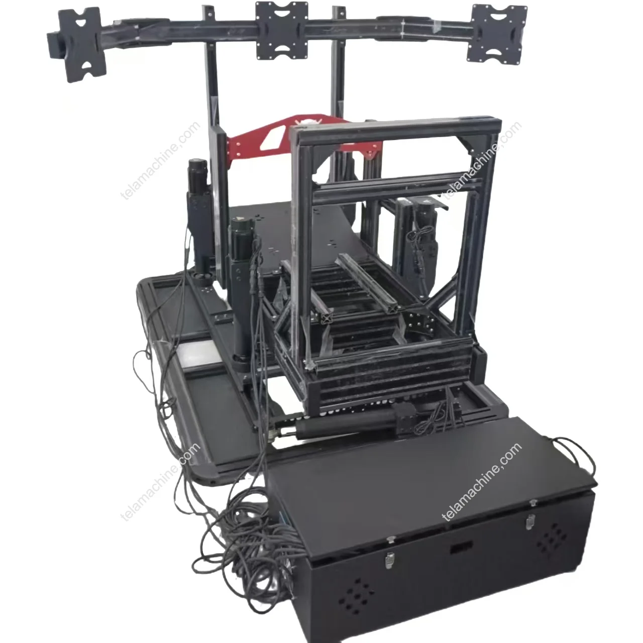 VR Motion Platform Cockpit For Home Use Racing Simulator Anum Construction 300kg Capacity VR Cinema Flight/Racing Simulator