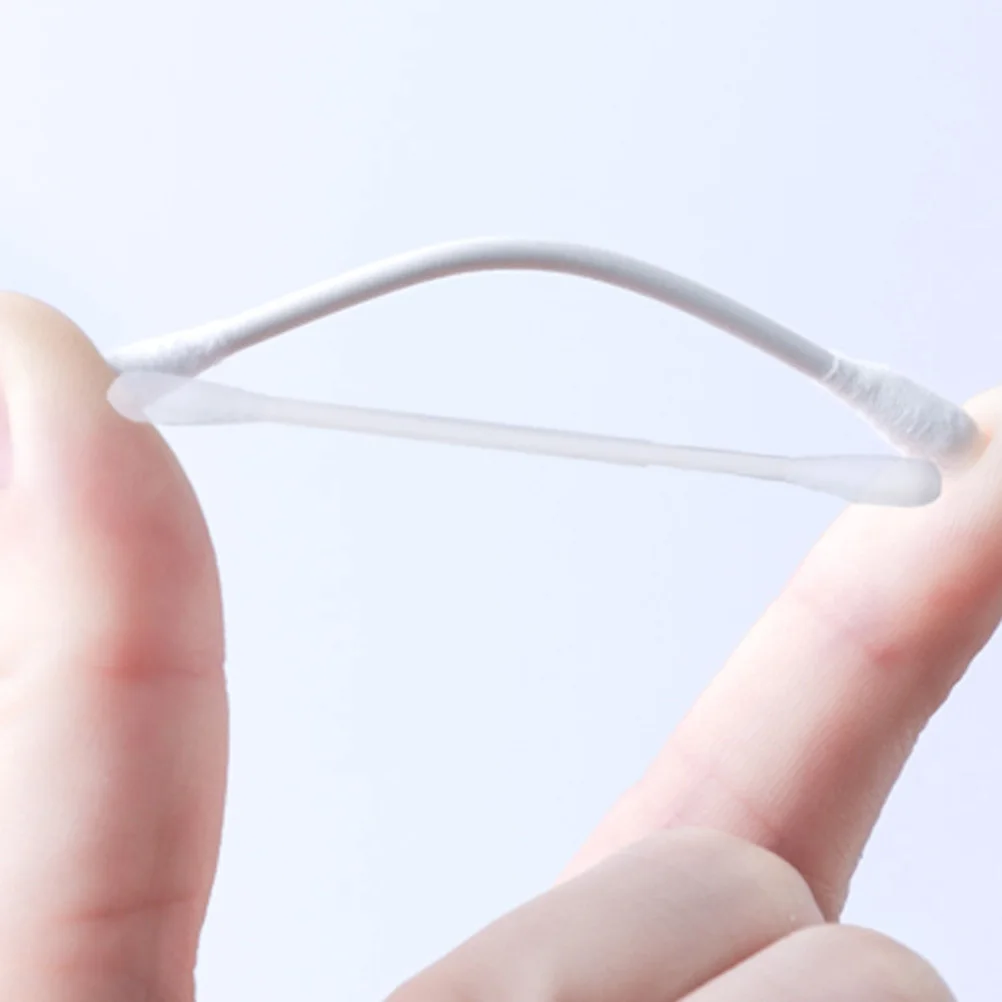 300 قطعة مسحات قطنية نصائح مزدوجة مدببة مادة ممتازة أدوات ماكياج للاستعمال مرة واحدة للعناية بالجروح مسحات تنظيف