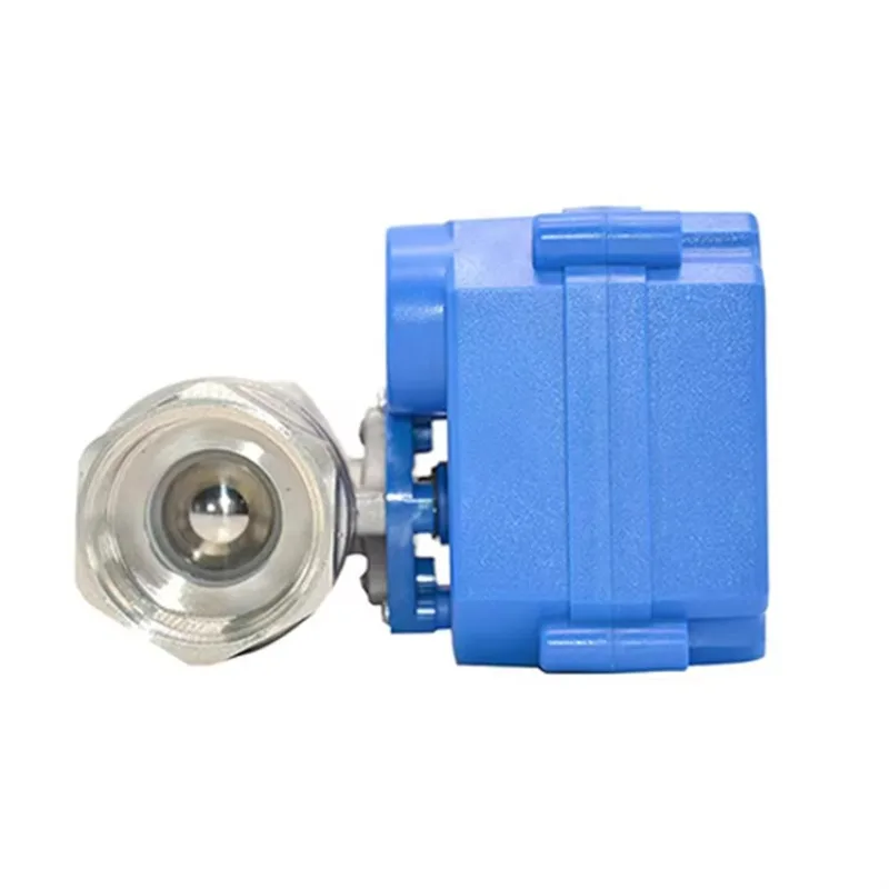 Picture 6: Stainless Steel 314 306 Miniature Electric Actuated Control 2 Way Motorized Ball Valve
