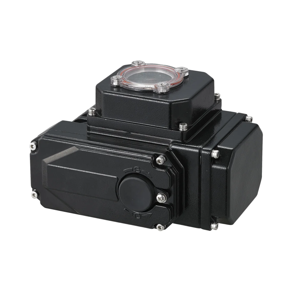 Whole-In-One Design Electrical Mechanical Dual Limit Protection Butterfly Valve Actuator Turbine Output Shaft Key Water