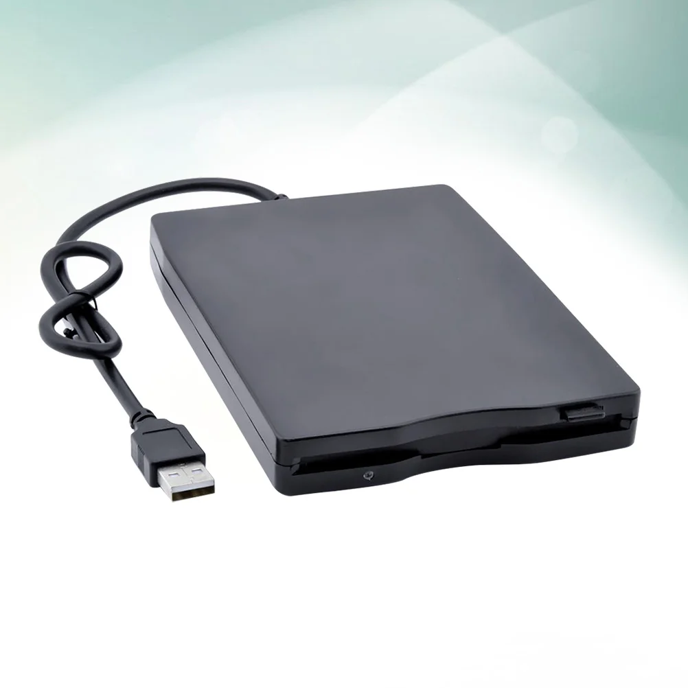 External Drive USB 20 Floppy Disk Driver Diskette Data Transfer Portable Black