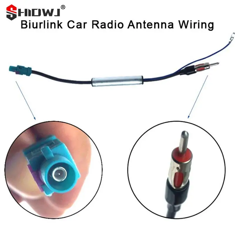 Car Radio Antenna Wiring Fakra Male Adapter Transfer Cable for VS BMW Citroen Ford Mercedes Peugeot Seat Skoda Vauxhall