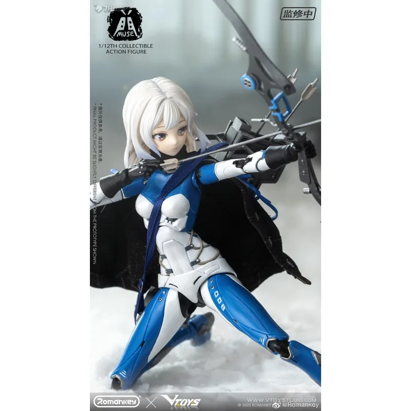 Spot Supply Romankey Originele Romankey X VTOYS Serie MUSE Action Figure Assembly Model Toys Collectible Model Cadeaus voor jongens
