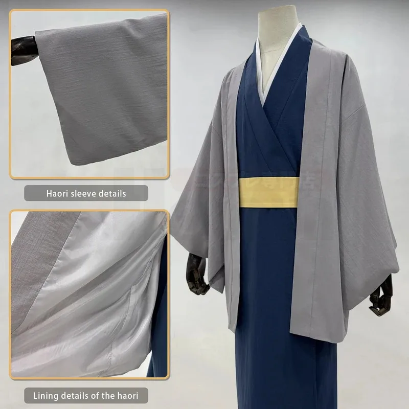 

Gintama Anime Katsura Kotarou Cosplay Costume Kimono Haori Cos Convention Halloween Christmas Giftx;8's,6;
