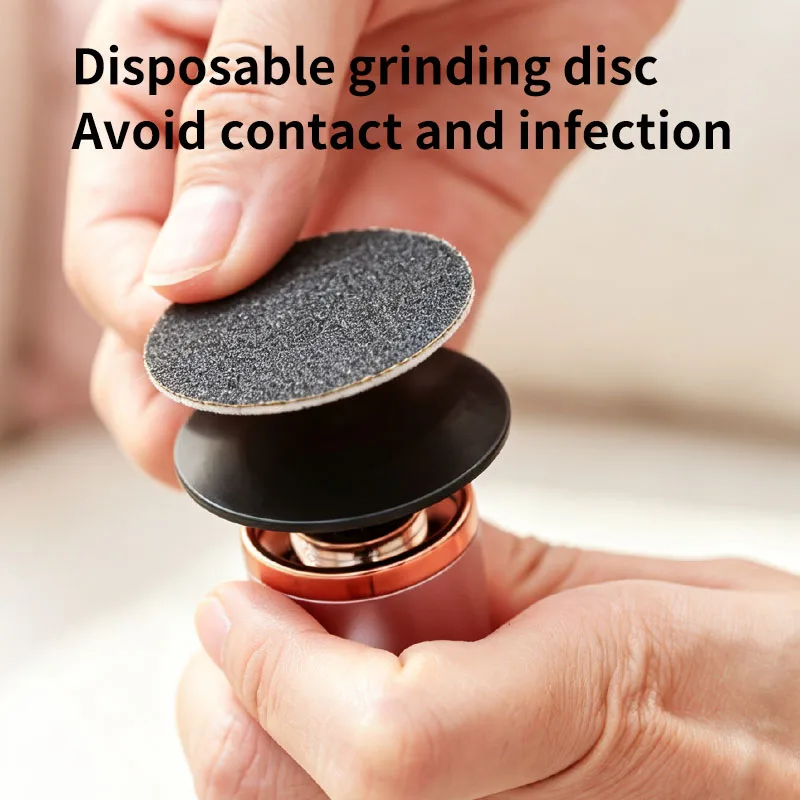 Rechargeable Electric Nail Drill Machine Speed Adjustable Portable Electric Foot File Multi-functional Ergonomic Foot Grinder