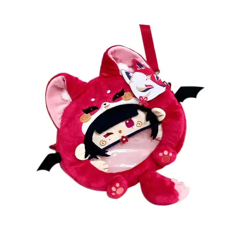 Game Honkai Star Rail Sparkle Pluche Tas Schoudertas Cosplay Rugzak Unisex Dagelijks Casual Rood Grote Messenger Itabag Op voorraad