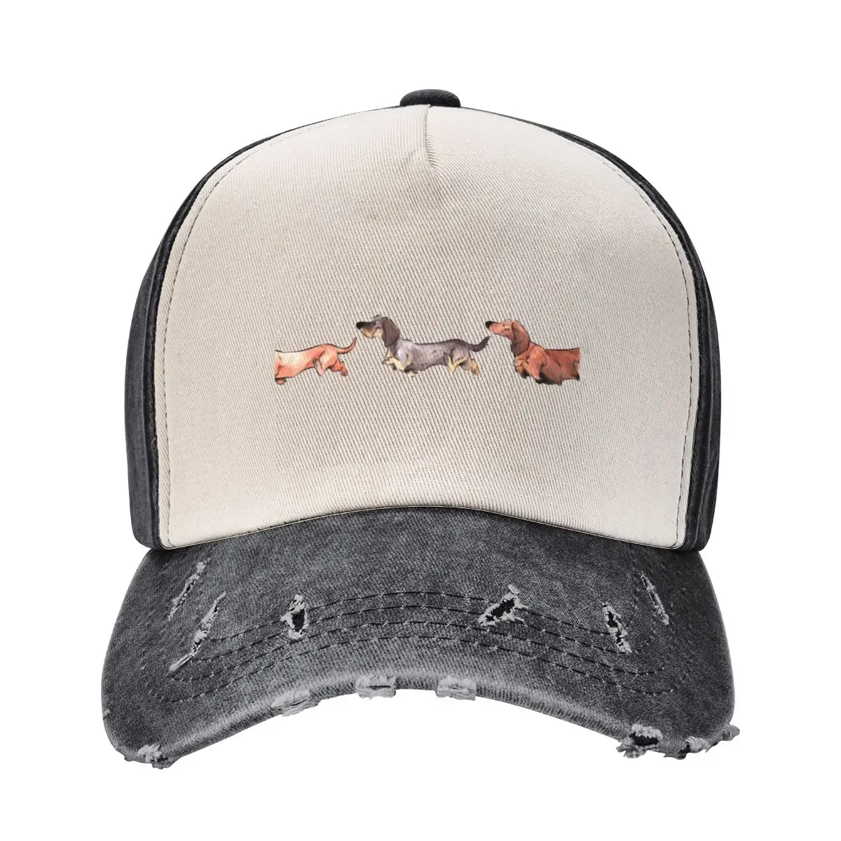 Teckels - Horizontal Baseball Cap New In The Hat Hat Man For The Sun Elegant Women's Hats Men's