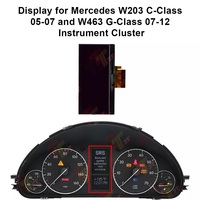 Dashboard Display for Mercedes W203 C-Class 05-07, W463 G-Glass 07-12 Instrument Cluster