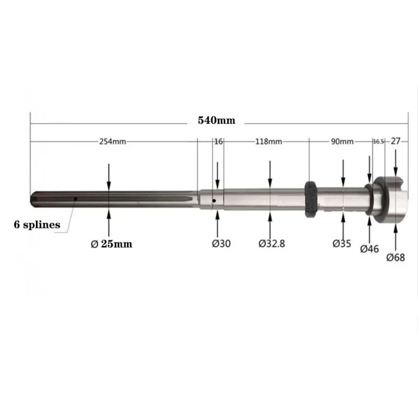 1PC NEW CNC Milling Machine Part Shaft Spindle Taiwan Rocker NT30 Vertical Tools