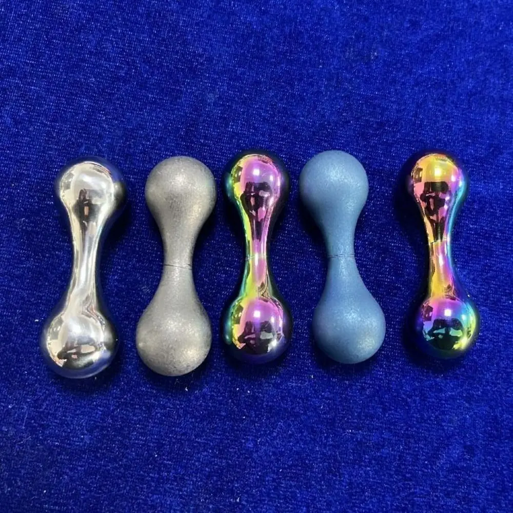 Spinner de nudillos de dos cabezas, pluma giratoria de aleación de titanio, simulador giratorio, entrenamiento de atención, Spinner de punta de dedo de hueso Begleri