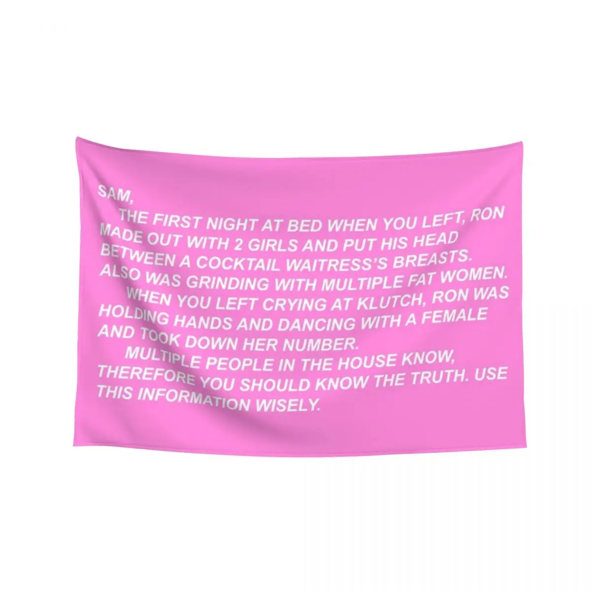 

the note (in pink) Tapestry Bedrooms Decorations Wall Mural Home Decorators Decoration Wall Tapestry